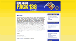 Desktop Screenshot of cubscoutpack138.com