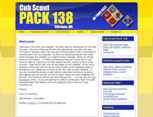 Tablet Screenshot of cubscoutpack138.com